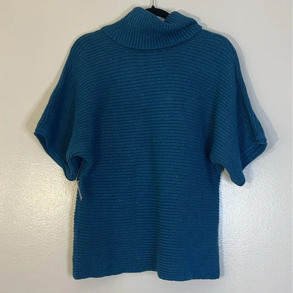 Coldwater Creek | New Hint of Glimmer sparkly sweater Womens size M 10/12 dolman - Picture 5 of 8